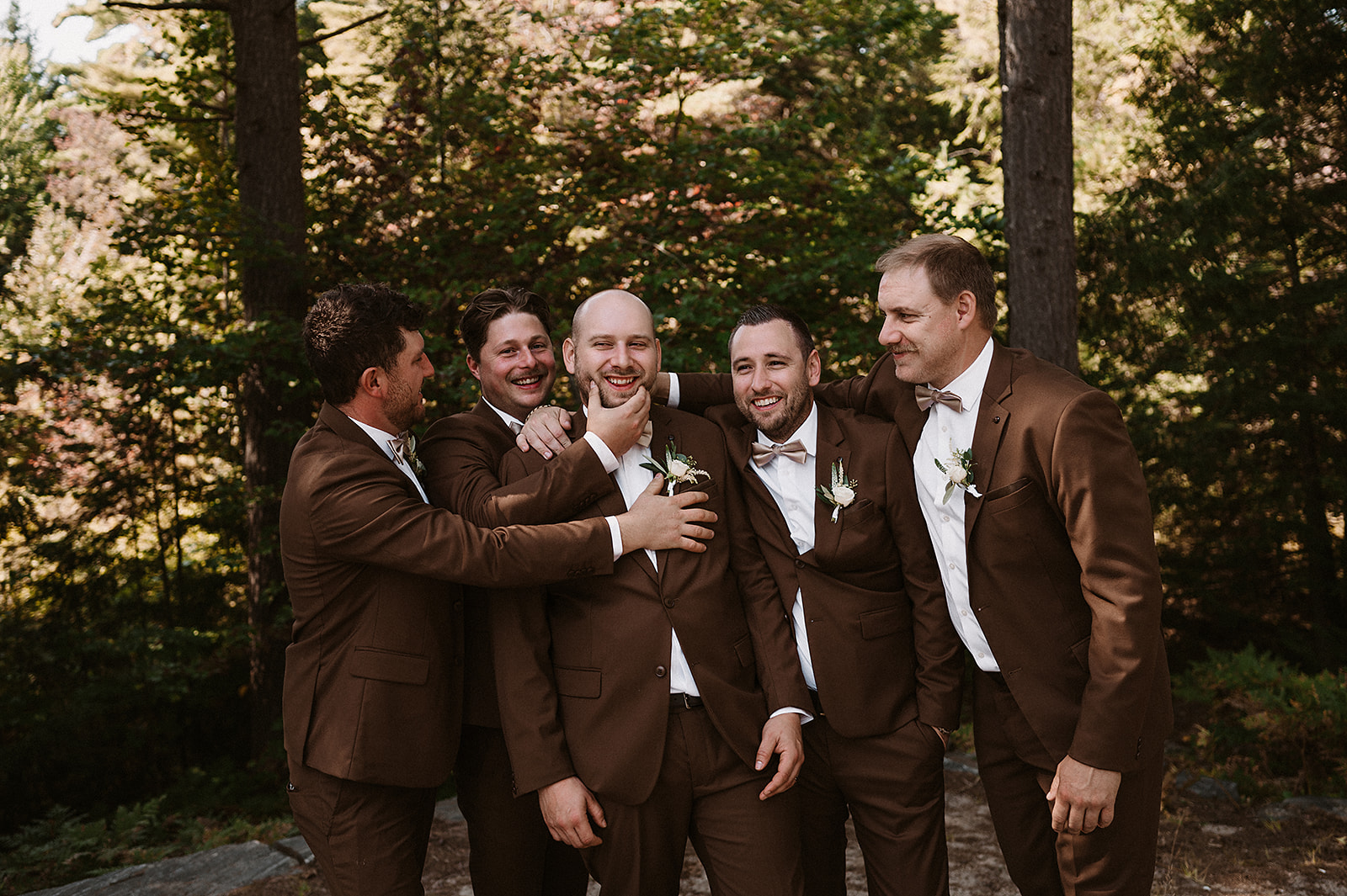 Grooms party - Ontario Wedding Photography